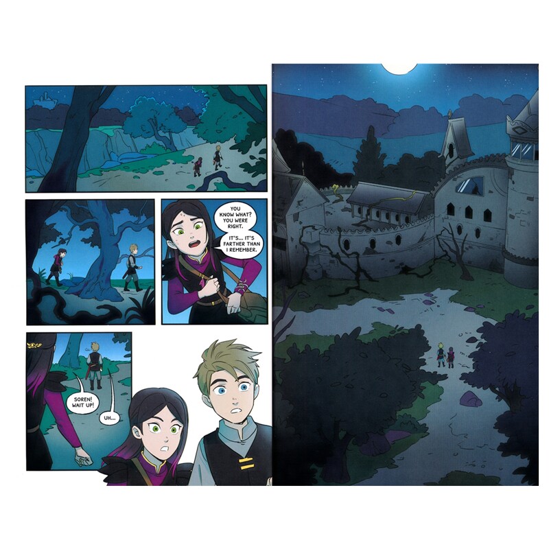 The Dragon Prince Graphic Novel 3: Puzzle House  龙王子3：谜屋 全彩漫画书 小学生课外读物 8-12岁 英文原版进口图书