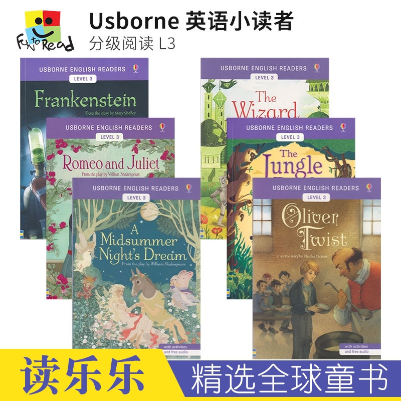 Usborne English Readers Little Red Riding Hood Sleeping Beauty 英语小读者 儿童英语分级读物  英文原版进口图书 - 图1