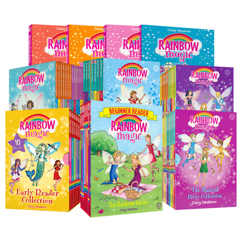 Early Reader Rainbow Magic 彩虹魔法仙子分级读物 Level 2  仙子主题 儿童英语桥梁书 英文原版进口图书 - 图0