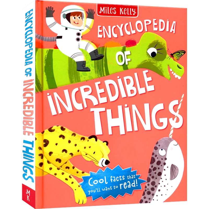 Encyclopedia of Incredible Things 不可思议的事实 儿童百科 6大主题 课外读物 英文原版进口儿童图书 - 图0