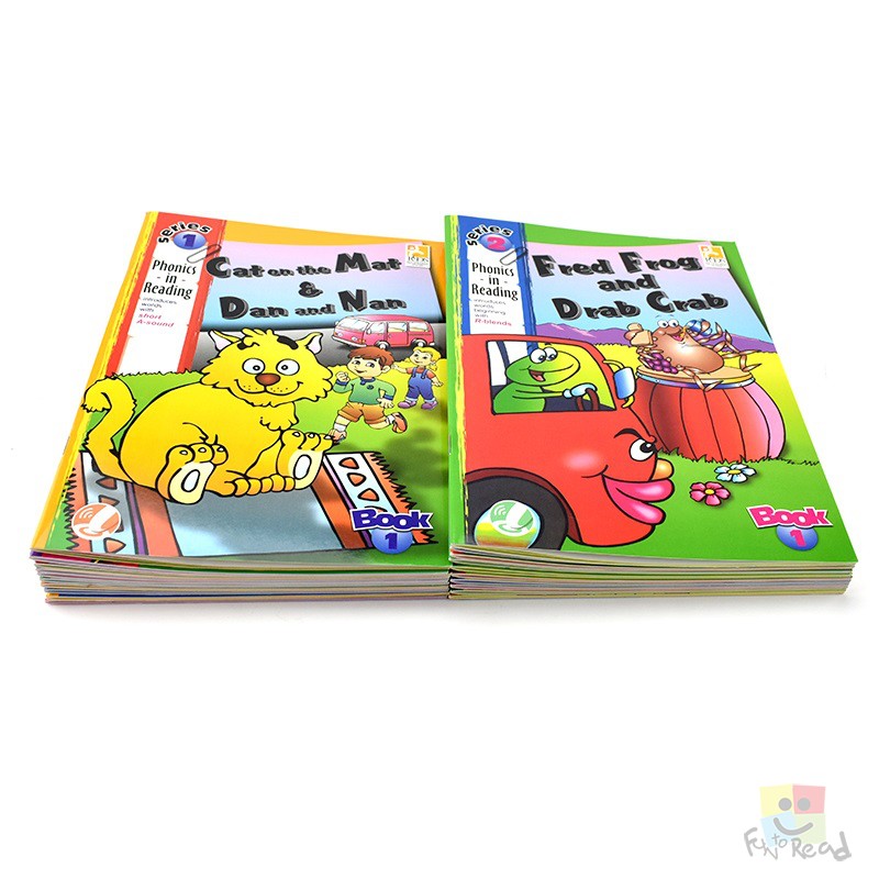 【自营】点读版 Phonics in Reading Series 1&2 读故事学自然拼读 20册 高频词认知 故事阅读 学习发音规则掌握拼读技巧 英文原版