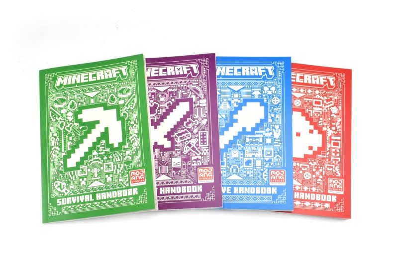 Minecraft The Complete Handbook Collection 我的世界官方指南4册 全新进阶版 英文原版进口儿童图书,淘宝优惠券,粉丝福利购,淘宝优惠卷