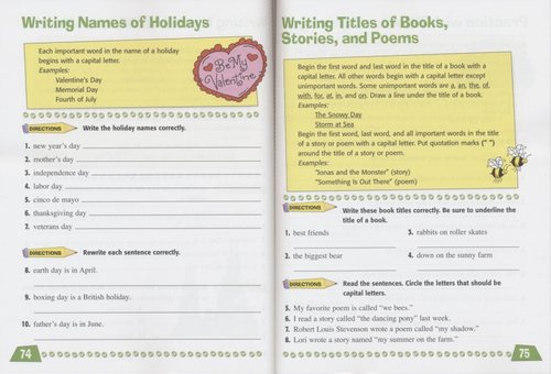 Harcourt Family Learning - Language Arts Grade 1-6哈考特家庭辅导英语语言艺术1-6年级 综合语法写作英文原版进口图书 - 图2