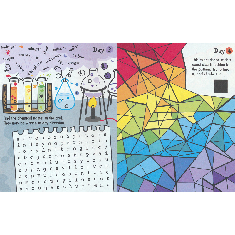 Usborne Activity Books Stickers 尤斯伯恩益智游戏活动贴纸书 科普百科 科学实验 艺术启蒙 数学英语读物 英文原版进口儿童图书 - 图1