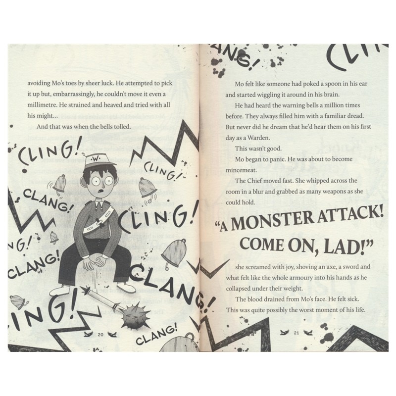 Usborne Grumpfort 怪物猎人格朗福特 尤斯伯恩英语故事书 小学生青少年课外读物 黑白插图 章节小说 英文原版进口儿童图书,淘宝优惠券,粉丝福利购,淘宝优惠卷