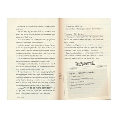 The Private Blog of Joe Cowley 乔·考利私人博客日记 章节小说 校园故事 青少年英语课外读物 英文原版进口儿童图书 - 图3