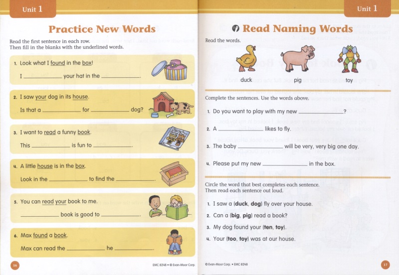 点读版Evan-Moor Smart Start Sight Words&High Frequency Words 1-2美国教辅英语高频词绘本 儿童幼儿园小学练习册 英文原版进口 - 图2