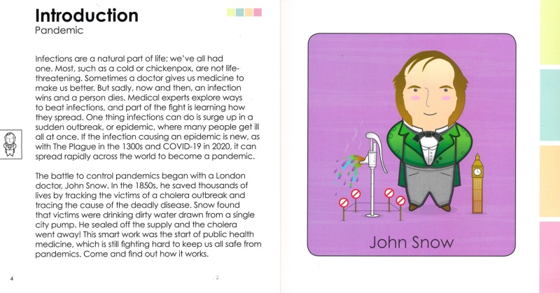 Basher Science Mini Pandemic 大流行病  趣味儿童百科 英文百科读物 8-12岁英文课外读物 英文原版进口图书 - 图3