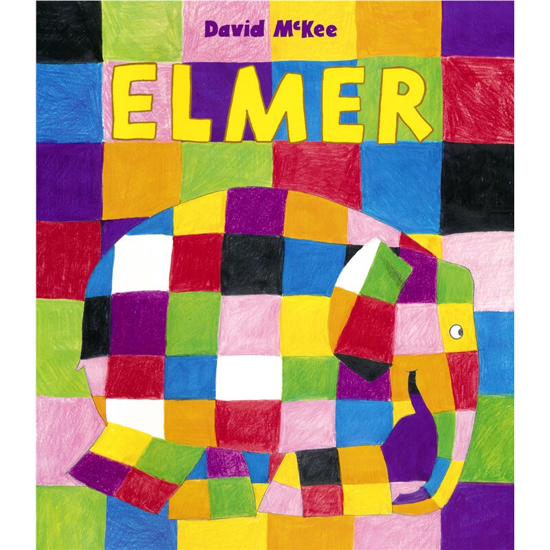 The Elmer Christmas Collection 花格子大象艾玛 3册盒装 经典绘本 圣诞故事图画书 吴敏兰书单 亲子读物 英文原版进口儿童图书