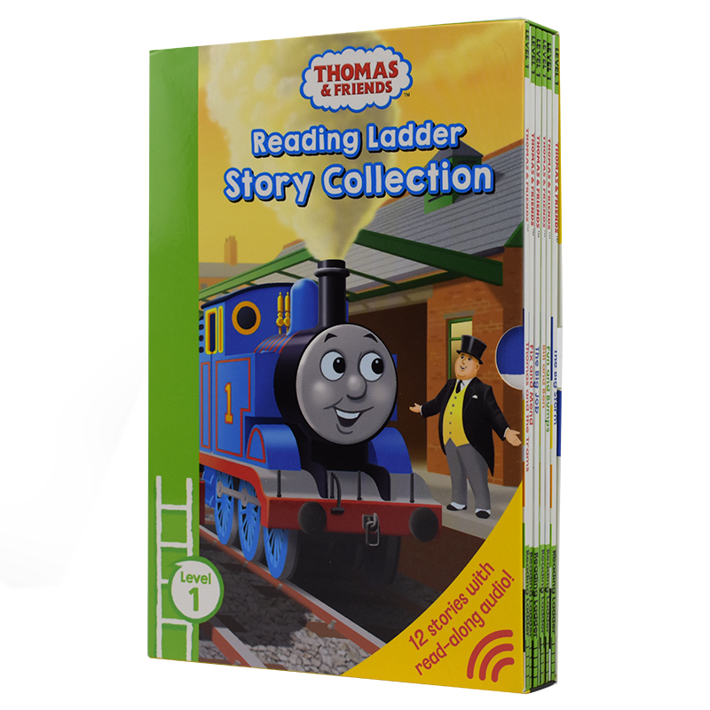托马斯分级阅读入门级6册盒装 Thomas and Friends Reading Ladder Story 火车托马斯和朋友们英文绘本3-8岁英语故事书