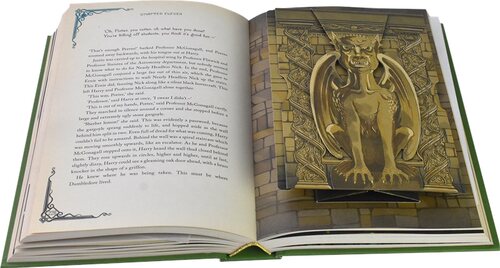 哈利 · 波特与密室 Harry Potter and the Chamber of Secrets MinaLima 精装互动书 珍藏版章节小说 J.K. 罗琳 英文原版进口图书 - 图3