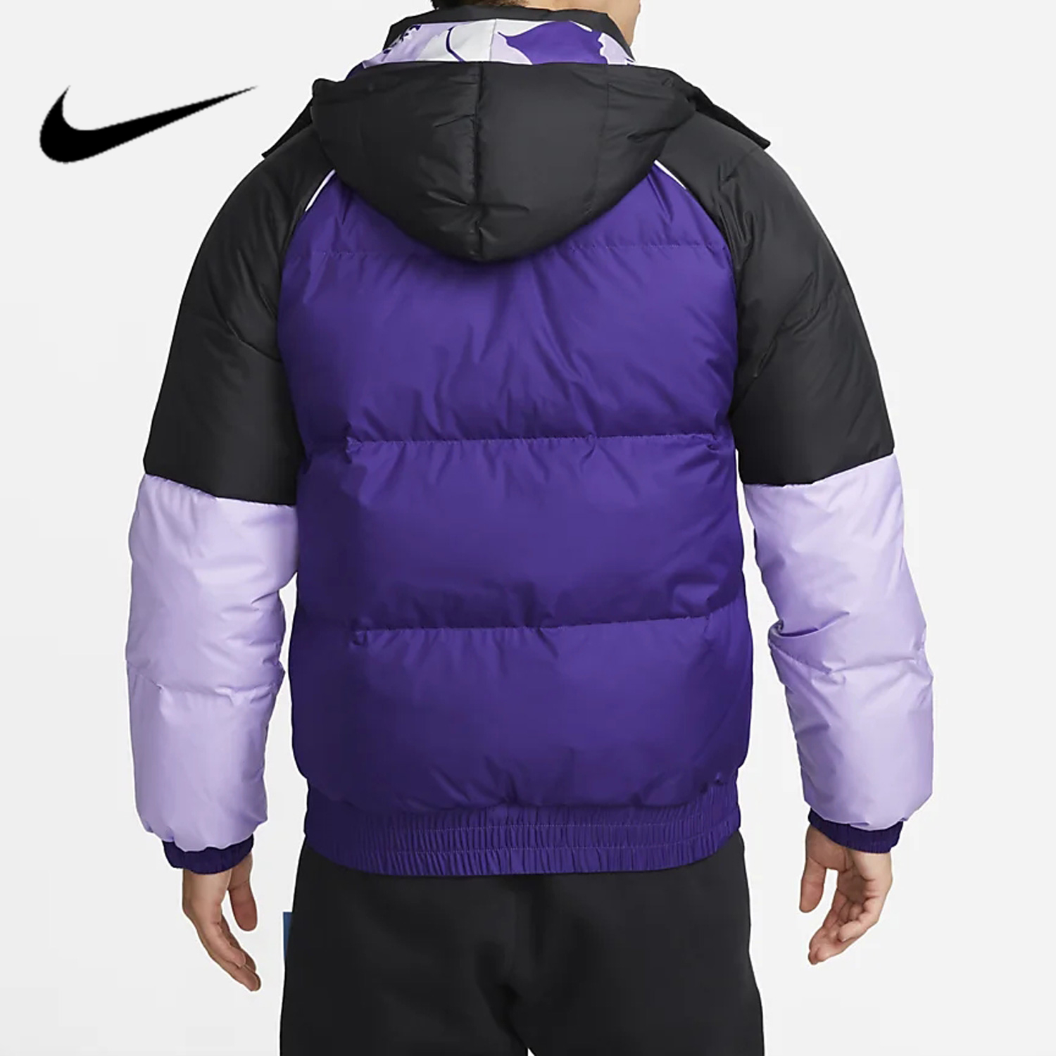 Nike耐克詹姆斯男羽绒服篮球夹克防泼水梭织运动服DQ6141-010-547