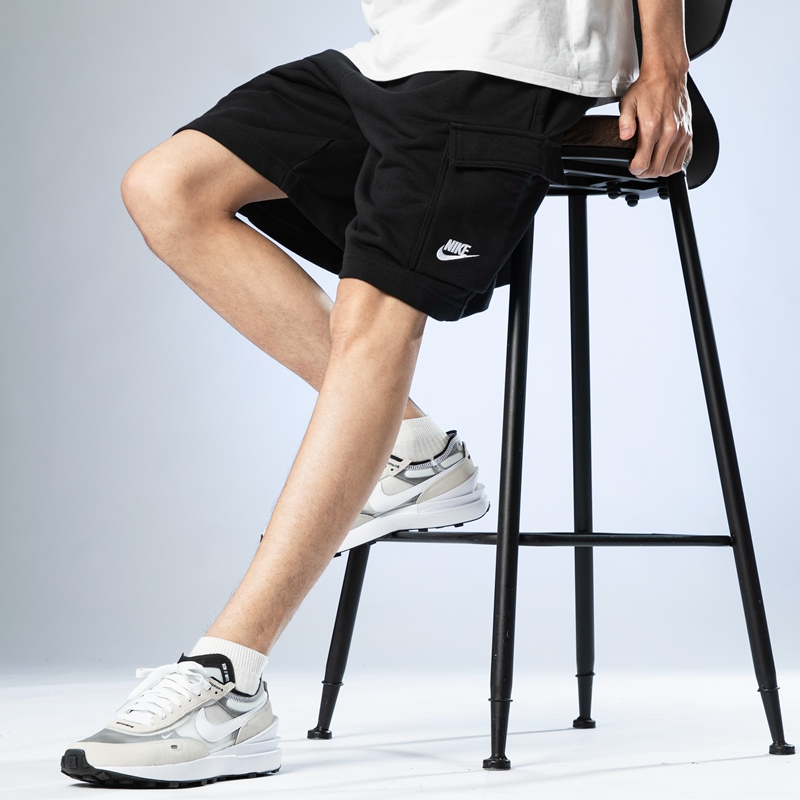 NIKE耐克男裤夏季跑步训练运动裤休闲工装健身透气短裤DD7015-010-图2