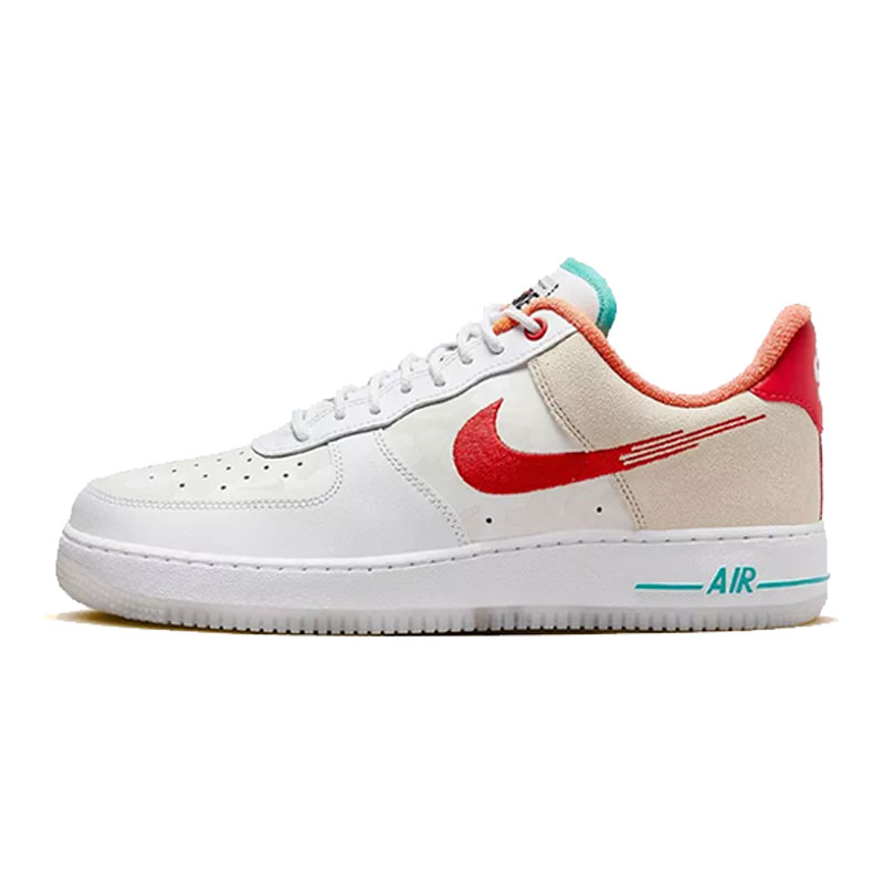 耐克男鞋 Air Force 1 Low红白新春款空军一号运动板鞋FD4205-161-图3