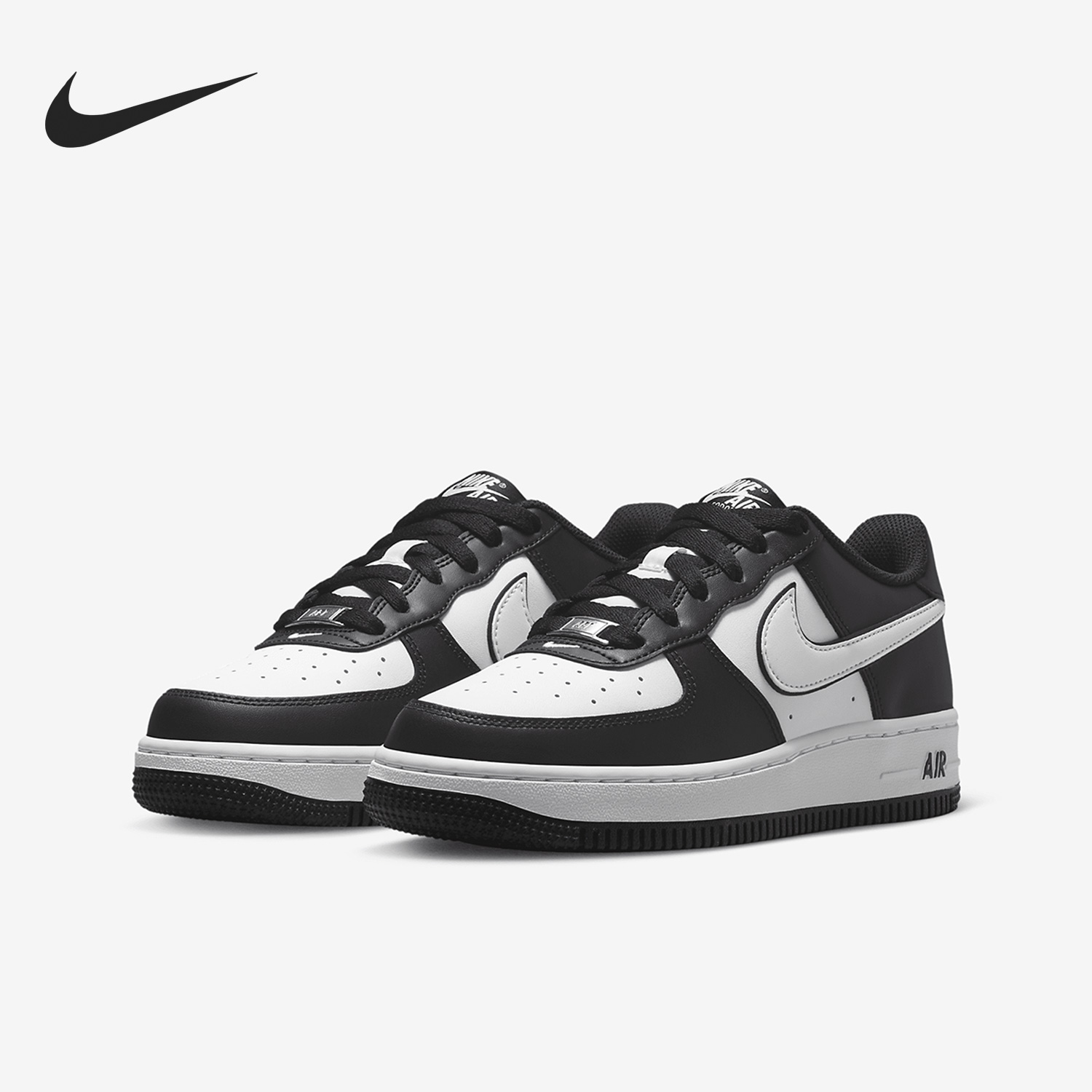 Nike/耐克官方正品Air Force 1 GS女子大童运动板鞋DV1621-001 - 图0