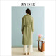 YINER specializes in women's winter long coat double-sided woolen coat