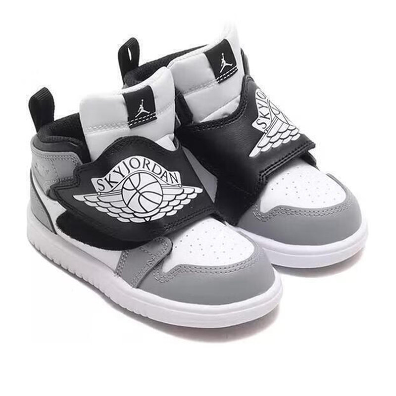 耐克男女童鞋SKY JORDAN 1 AJ1飞翼中帮板鞋运动休闲鞋BQ7196-102,淘宝优惠券,粉丝福利购,淘宝优惠卷