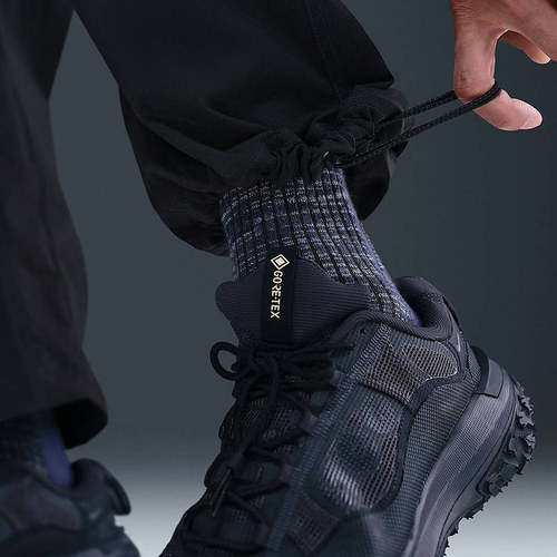 NIKE耐克男裤夏季黑色运动裤休闲透气宽松梭织束脚长裤HV0592-010 - 图2