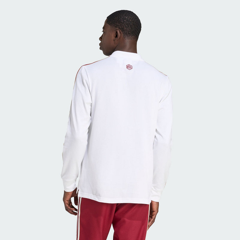 adidas阿迪达斯阿森纳足球文化上衣2025秋男长袖POLO衫 JM9396,淘宝优惠券,粉丝福利购,淘宝优惠卷