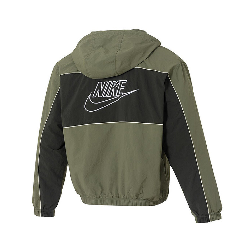 Nike耐克外套男秋季新款宽松运动休闲背标图案连帽夹克HJ2013-222,淘宝优惠券,粉丝福利购,淘宝优惠卷