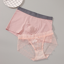 Couples underwear one man and one woman tempera sexy ultra-fire lace ice wire lingerie big code no-mark couple pure desire