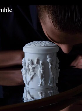 humble香薰蜡烛帕特农雕塑礼盒