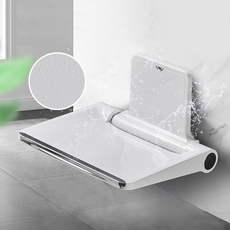 浴室折叠座椅淋浴凳墙壁凳玄关老人卫生间坐凳防滑洗澡椅换鞋凳子 - 图0