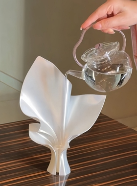 简约现代3D打印丝绸质感花瓶