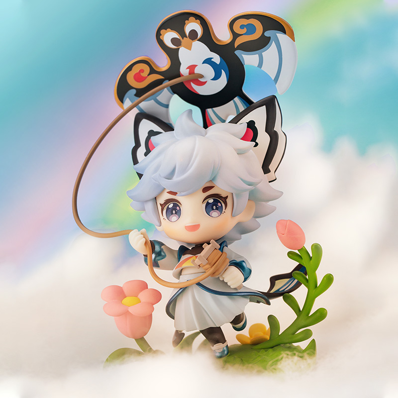 王者荣耀官方正版 飞鸢探春李元芳 Q版手办模玩周边可爱公仔摆件 - 图1