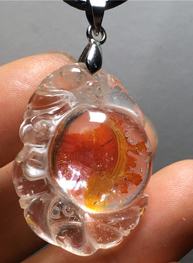 水晶挂件情侣天然水晶特色小礼品