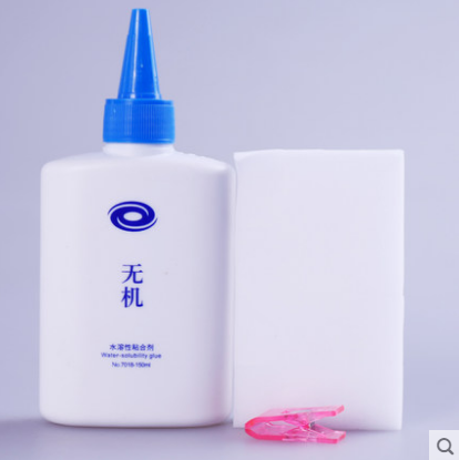 北京航天乒乓银河无机胶水乒乓球水溶性粘合剂7018 球拍专用150ml - 图1