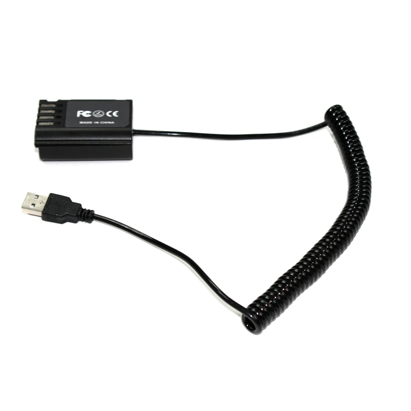 适用松下DC- S5 S5K BLK22 GH6假电池 DCC17 外接 USB电源 弹簧线 - 图3