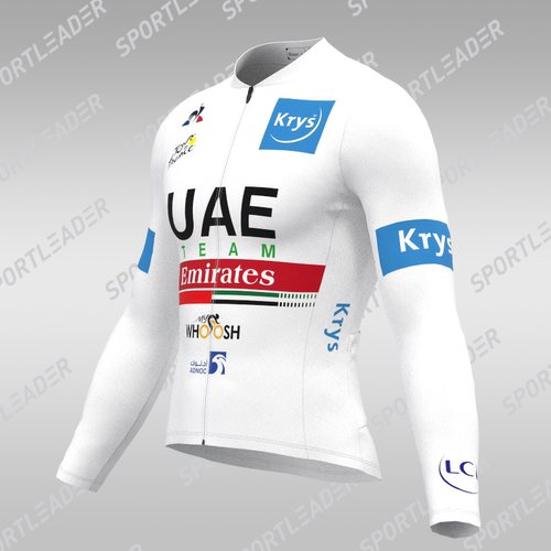 2023新款环法长短袖骑行服连体自行车环法UAE阿联酋航空车队定制 - 图1