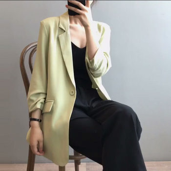 220 Summer Thin Plus Size Plus Size Small suit for Women Fat MM Solid Color Versatile Slim Drape Suit Sun Protection Jacket