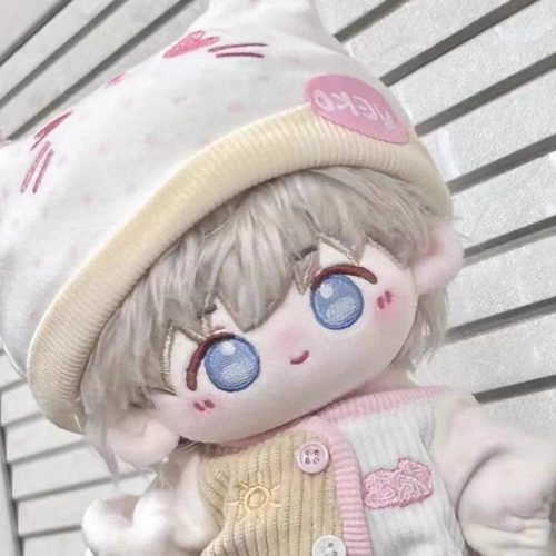 恋与深空20cm棉花娃娃沈星回祁煜黎深周边秦彻有骨公仔玩偶礼物女 - 图0