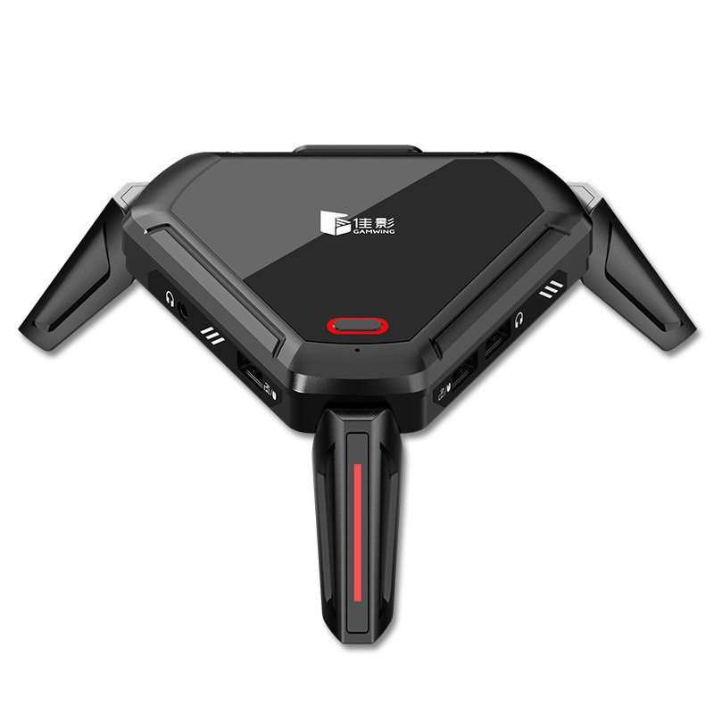 pubg国际服佳影魔蝎2Pro手游吃鸡王座外设神器安卓手机PAD平板有线使命和平吃鸡PUBG国际服CF自动压抢键鼠套装转换器