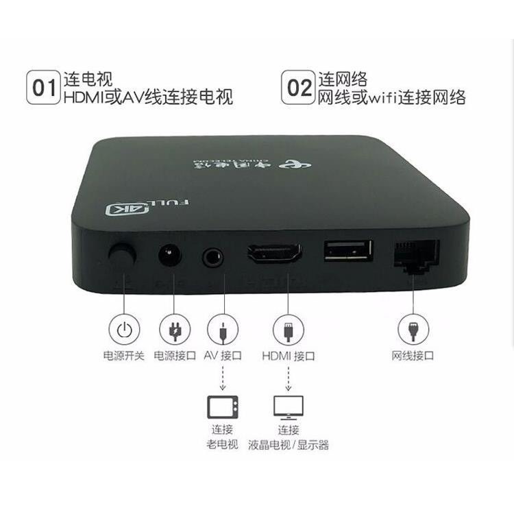 华为海思麒麟6110t6110m投屏机顶盒蓝牙wifi4k电视盒子3798mv310-图2