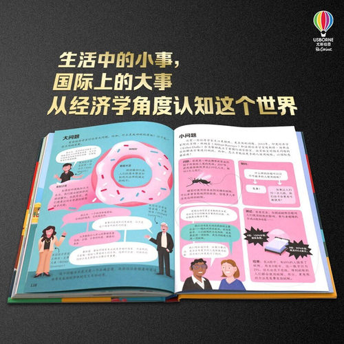 少年商学院 全3册 读懂商业 读懂金融 读懂经济 英国尤斯伯恩出品小学生课外阅读 儿童科普百科书籍 5-12岁 - 图2