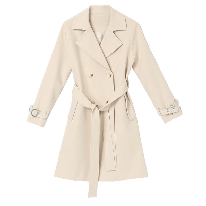 女中长款小个子秋装2020年新款风衣 佐贝芬风衣