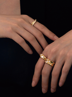 Mistova溪光戒指金璀璨镶钻