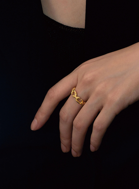 Mistova可调节开口高级感戒指