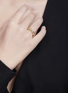 mistovaJEWELRY品牌戒指冷淡风