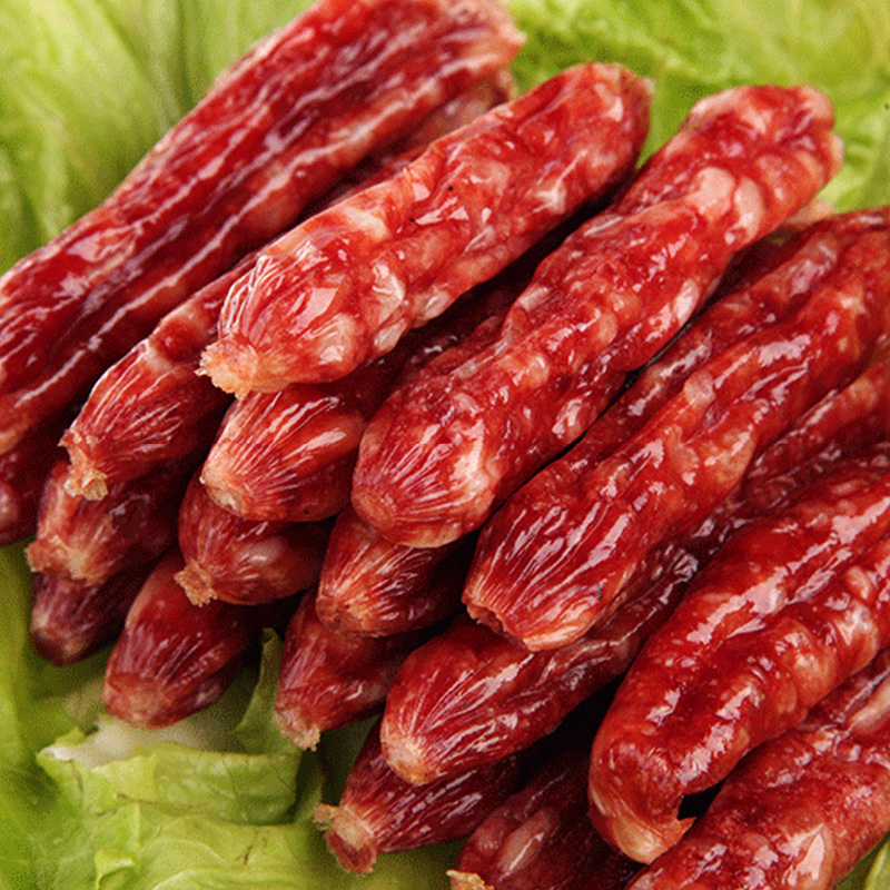 万隆杭味香肠400g杭州特产广味广式特产腊肠老字号团购半成品包邮