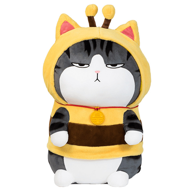 吾皇万睡巴扎黑猫咪毛绒卧室抱枕 吾皇万睡毛绒布艺类玩具