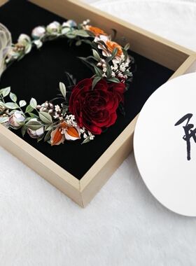 缠花发簪纸模纸样纸板手工DIY