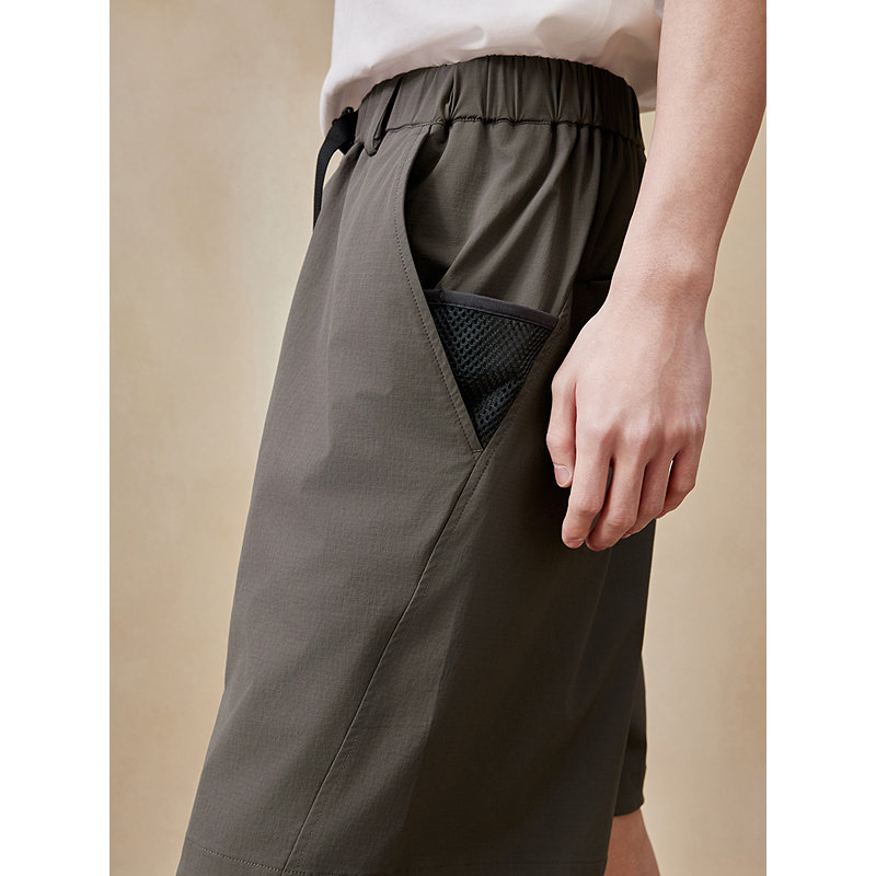 GXG男装 吸湿排汗工装短裤腰带扣男五分裤25年夏季新品G25X222022,淘宝优惠券,粉丝福利购,淘宝优惠卷