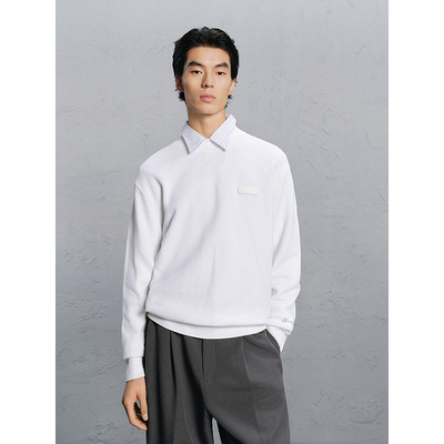 GXG秋冬男休闲通勤长袖针织衫