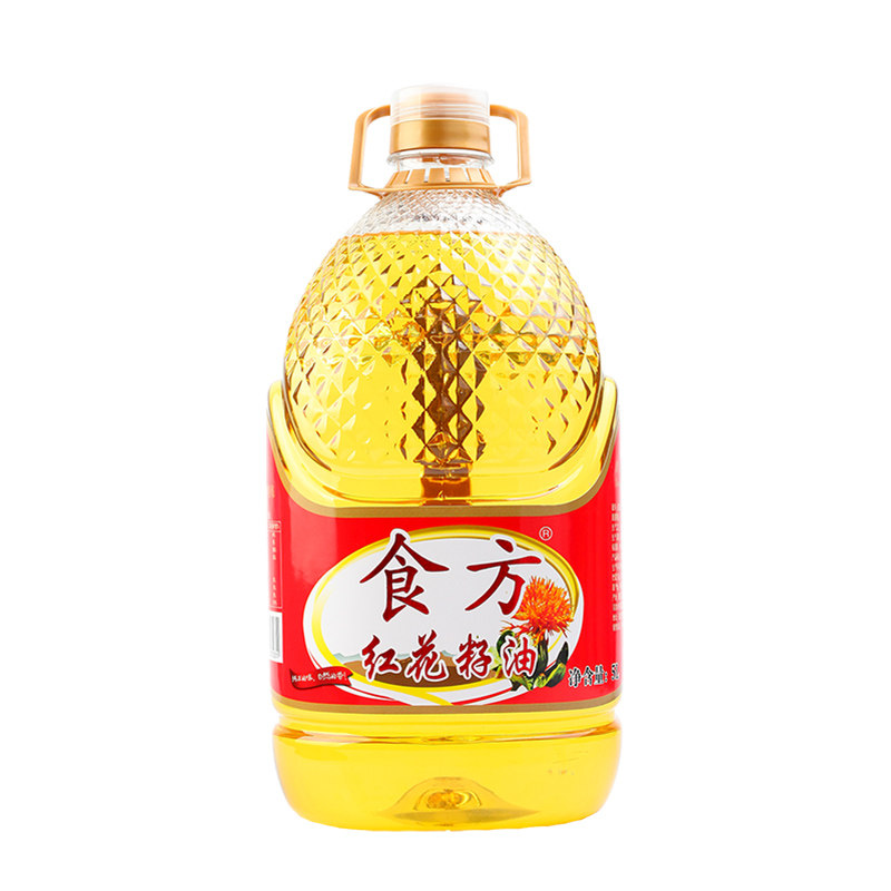 红花籽油新疆食方红花籽油5L 物理压榨红花油正品原装一级食用油,淘宝优惠券,粉丝福利购,淘宝优惠卷