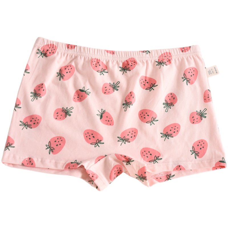 2条儿童纯棉内裤小学生韩国大中童卡通印花宝宝四角女孩平角裤头,淘宝优惠券,粉丝福利购,淘宝优惠卷