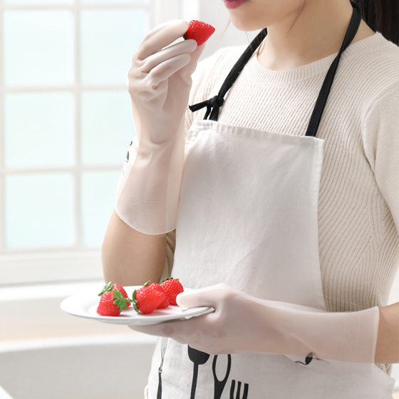 Housework gloves kitchen dishwashing rubber